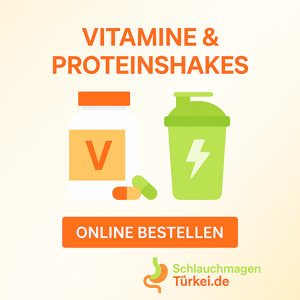 Ernährung nach Magenverkleinerung: Vitamine & Proteinshakes
