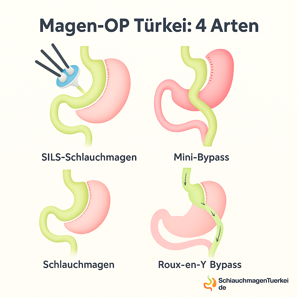 Magen-OP Türkei: 4 Behandlungen bei SchlauchmagenTuerkei.de